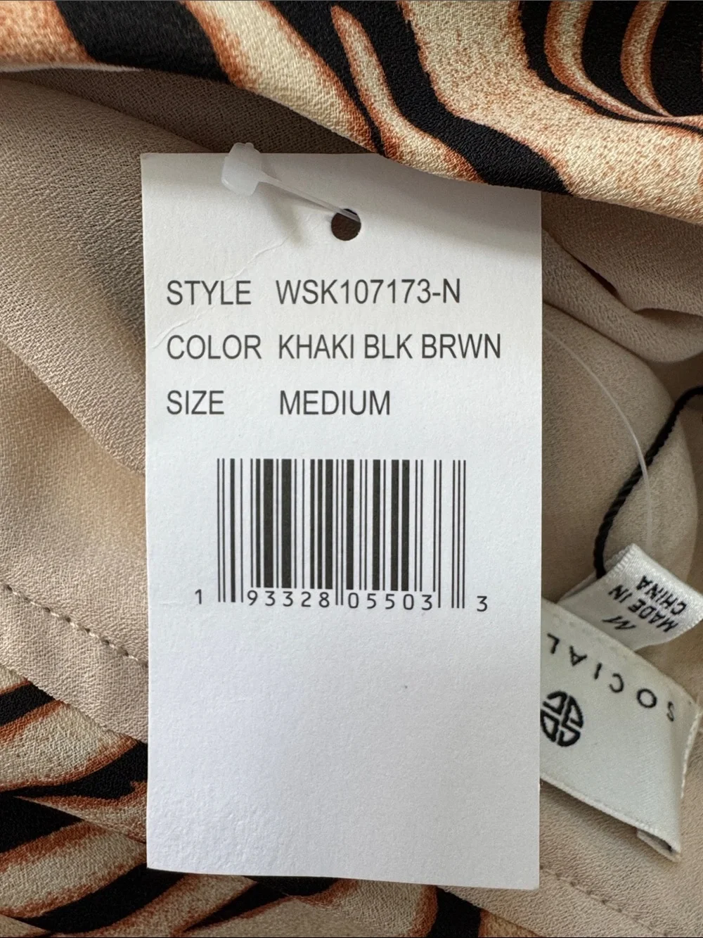 Socialite tiger print